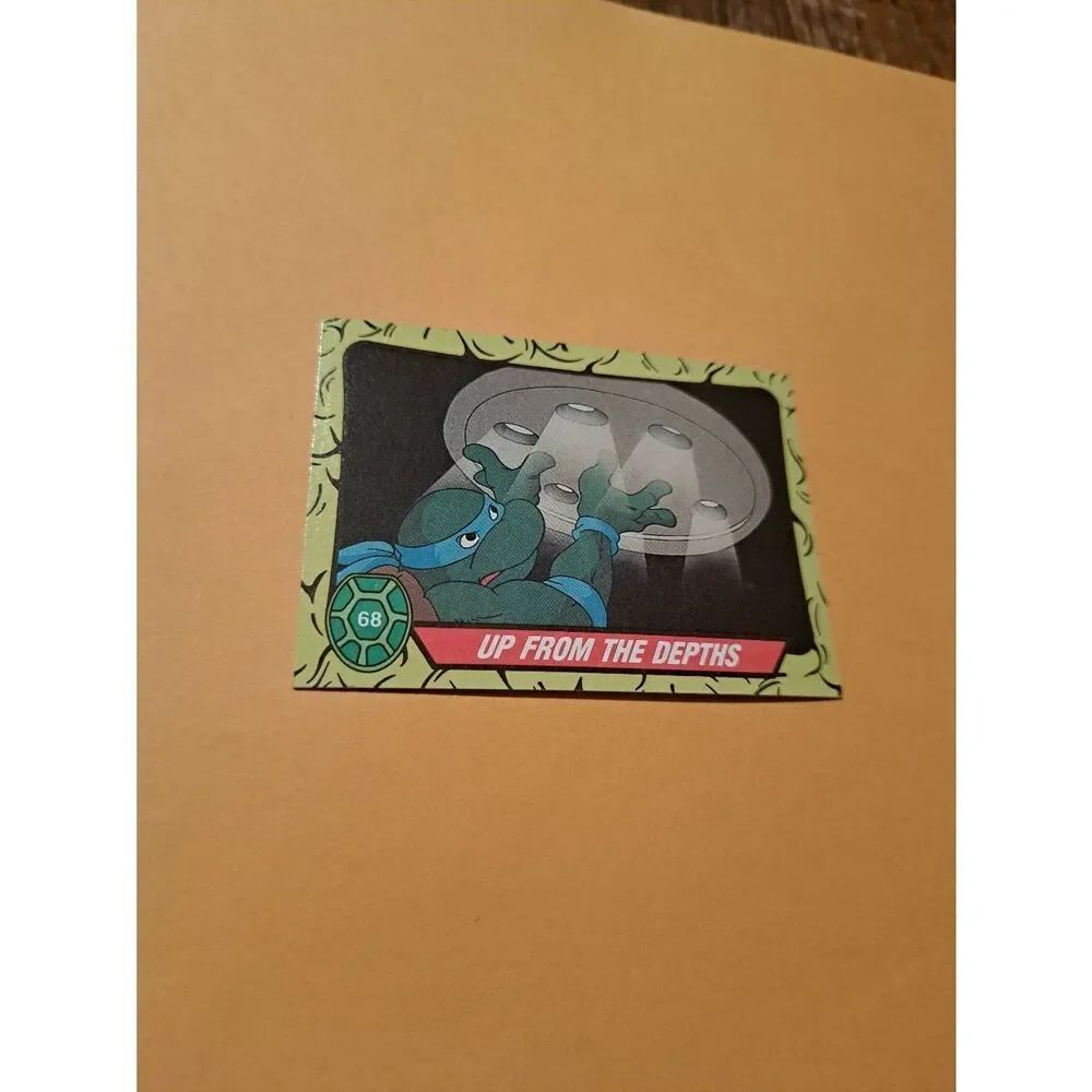 1989 Topps TMNT Trading Card 68 Teenage Mutant Ninja Turtles